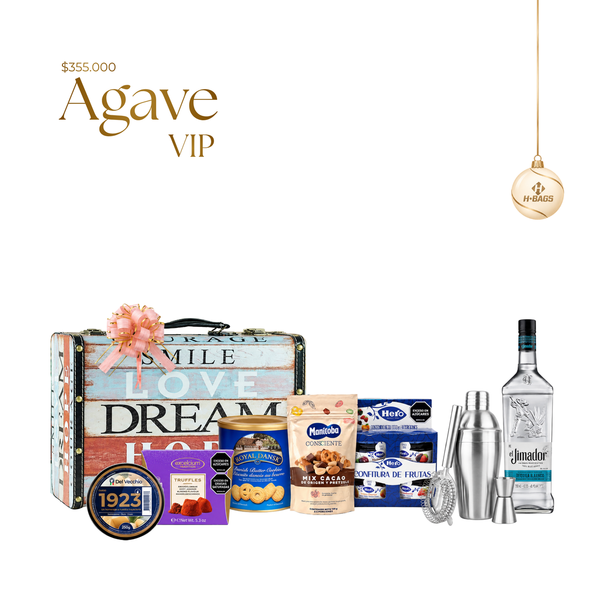 Ancheta Navideña Agave VIP