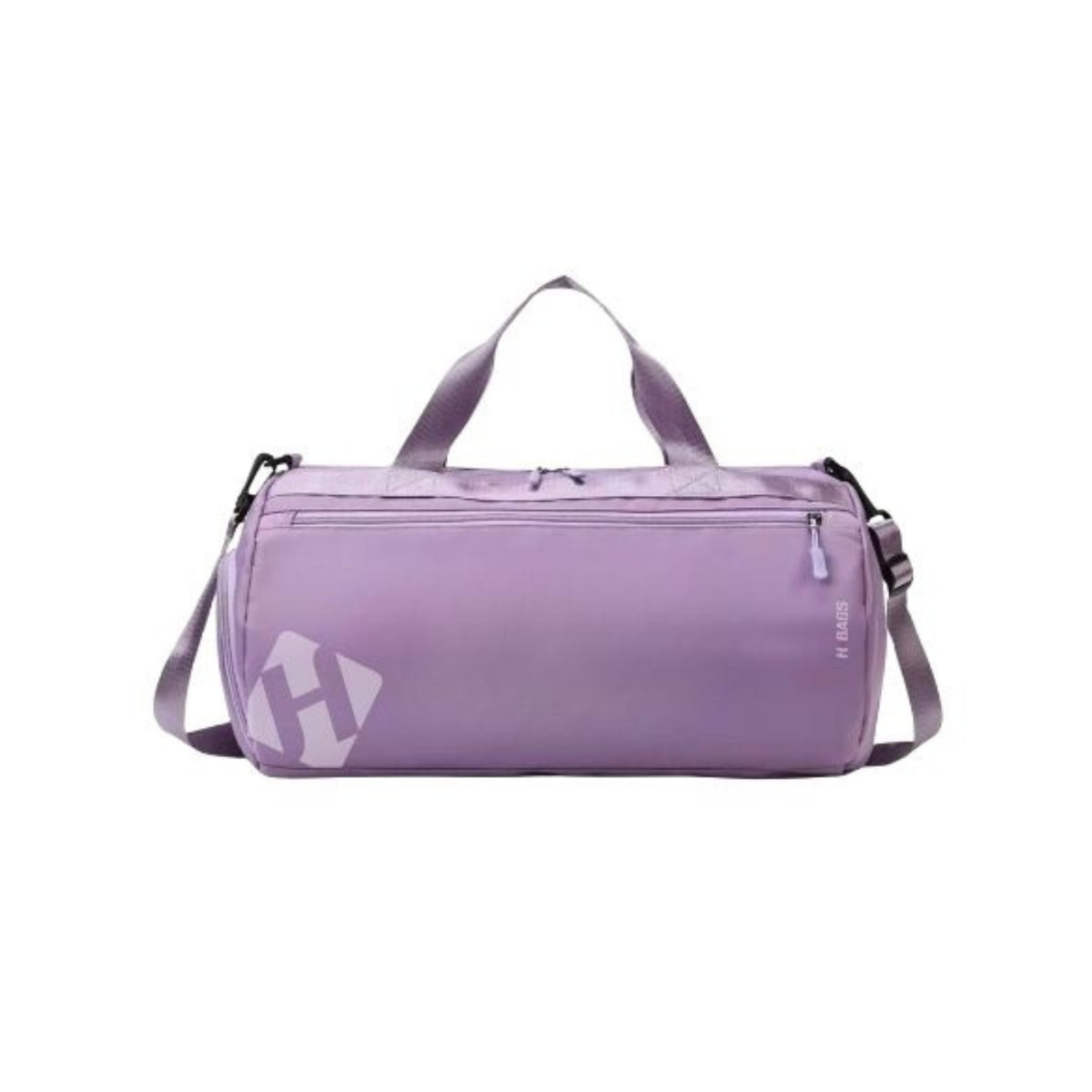 H-Bags Gym Bag — Bolsa de deporte con compartimento para zapatos