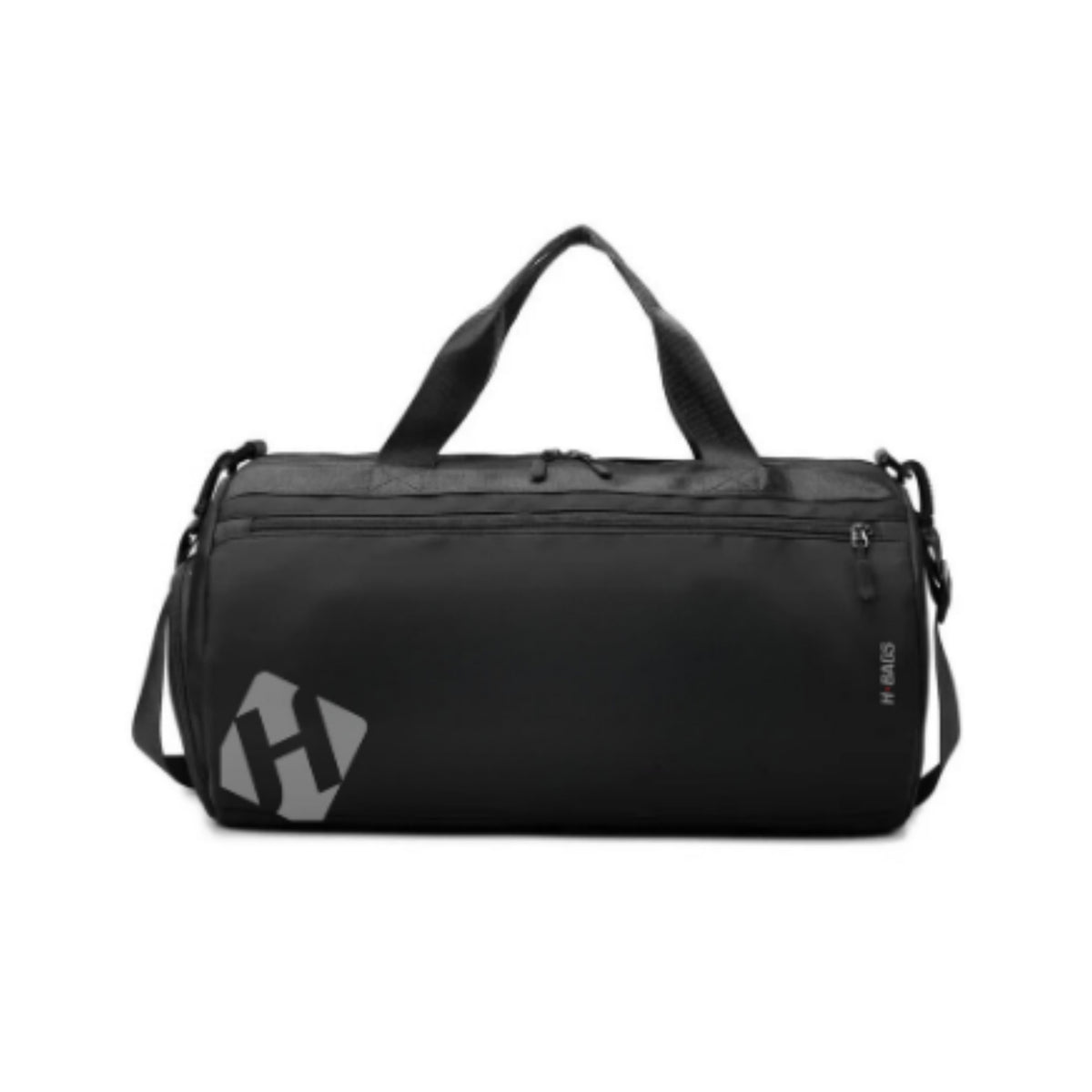 H-Bags Gym Bag — Bolsa de deporte con compartimento para zapatos