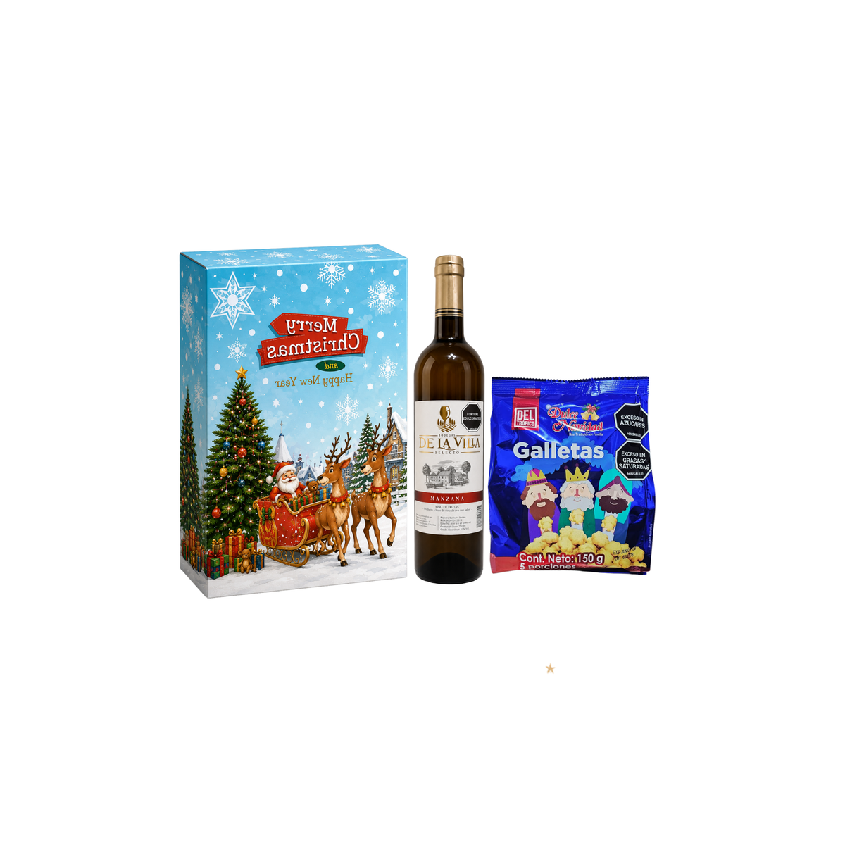 Combo Navideño Caja Regalo