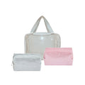 Set de Bolsas Organizadoras Clear Makeup H-Bags