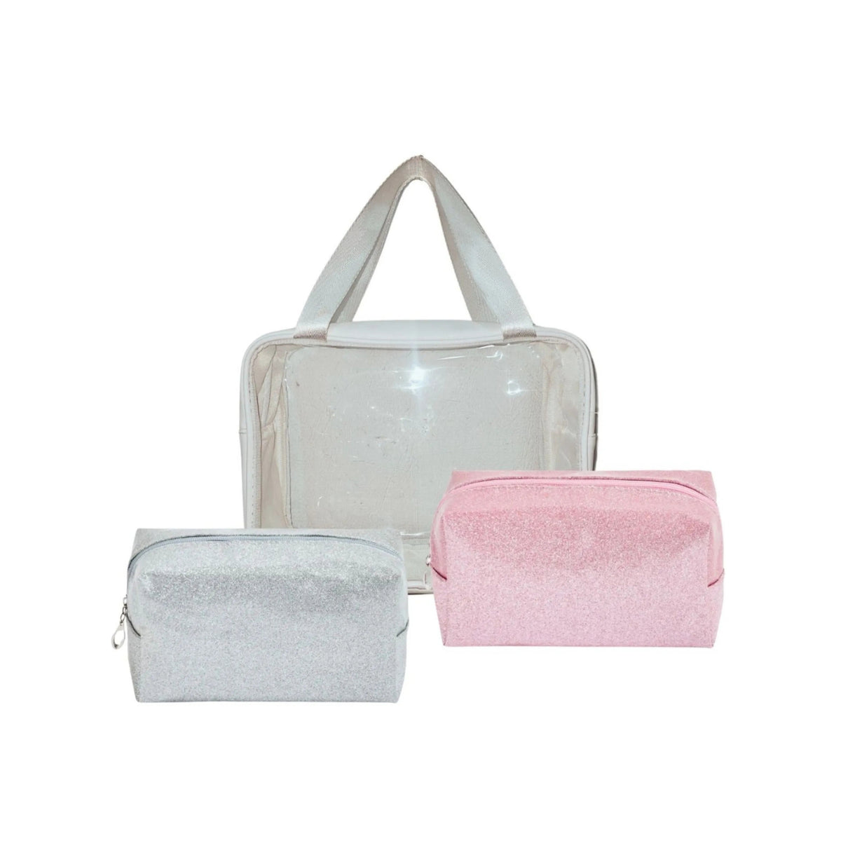 Set de Bolsas Organizadoras Clear Makeup H-Bags